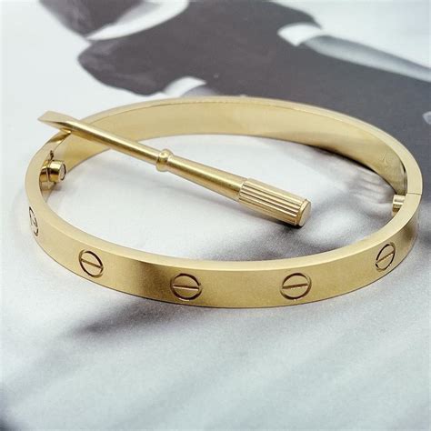 silver cartier love bracelet dupe|cartier love bracelet look real.